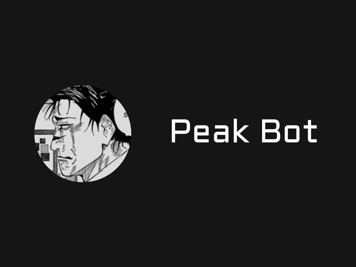 PeakBot preview